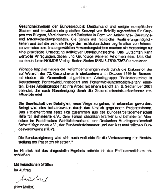 Petitionsauschuss des Bundestages: Seite 4